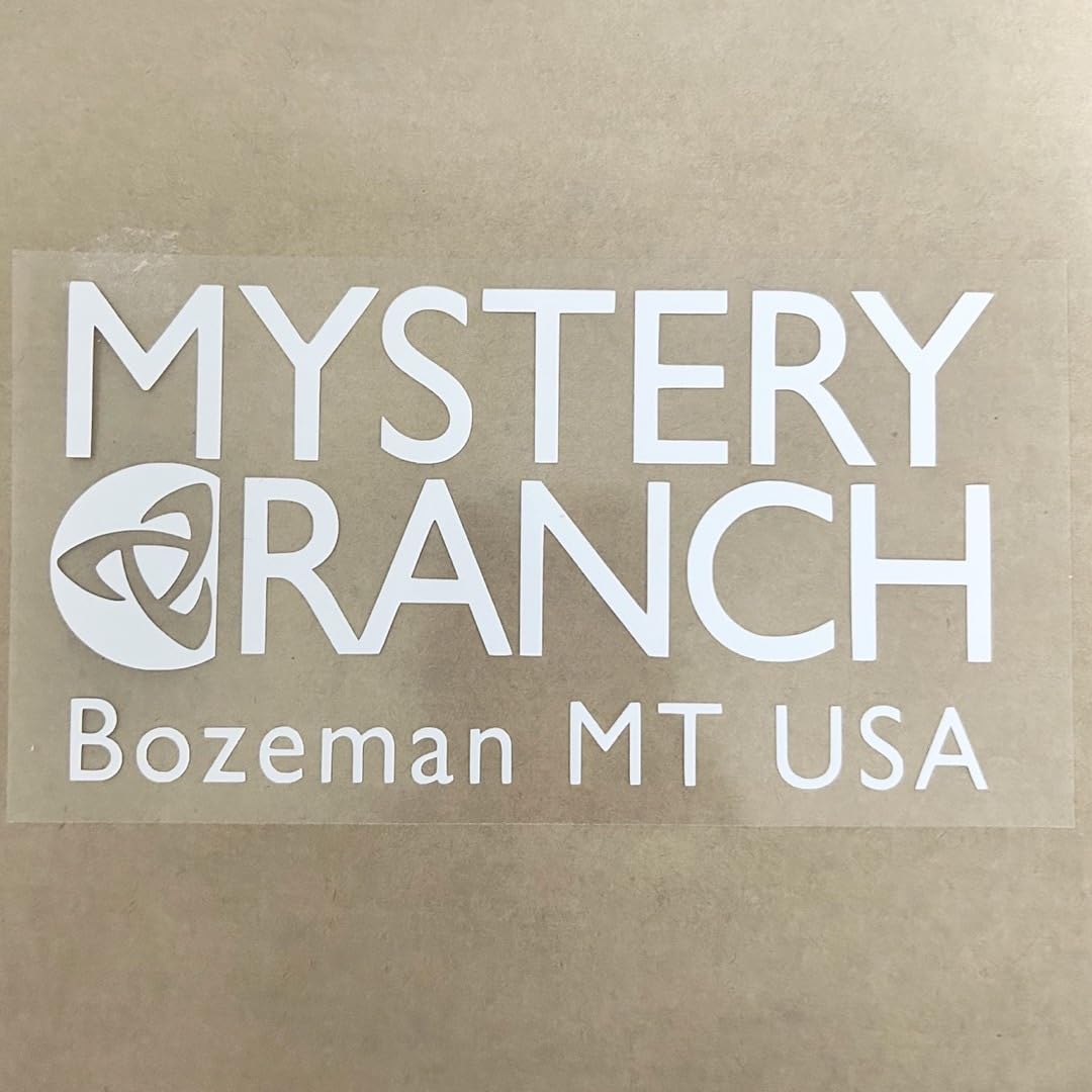Amazon.co.jp: MYSTERY RANCH ミステリーランチ ステッカー15㎝白
